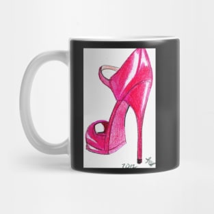 Red Stiletto Mug